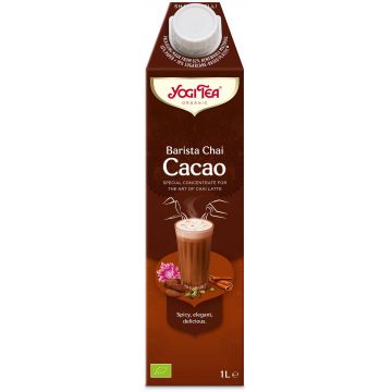 Specialitate concentrata de ceai Barista Chai cu cacao, eco-bio, 1L, Yogi Tea