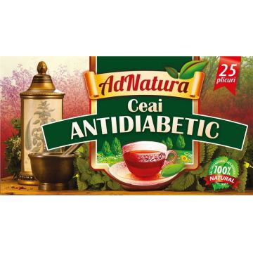 Ceai antidiabetic 20dz - ADNATURA