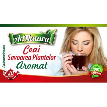 Ceai aromat Savoarea Plantelor 20dz - ADNATURA