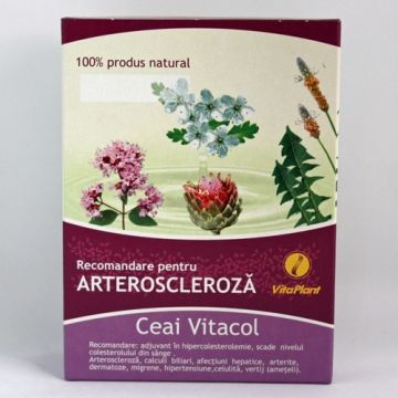 Ceai arteroscleroza[vitacol] 100g - VITAPLANT