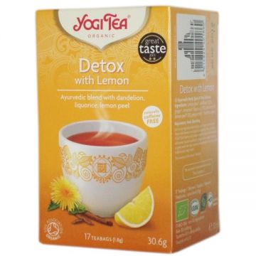 Ceai detoxifiant lamaie 17dz - YOGI TEA