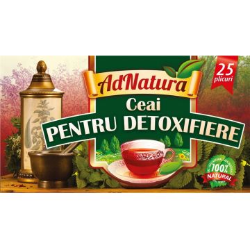 Ceai detoxifiere 25dz - ADNATURA