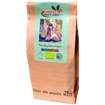 Ceai detoxifiere EcoDetox 150g - FARMACIA NATURII