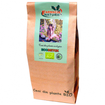 Ceai detoxifiere EcoDetox 150g - FARMACIA NATURII Ceai detoxifiere EcoDetox 150g - FARMACIA NATURII