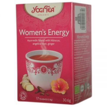 Ceai energizant pt femei 17dz - YOGI TEA