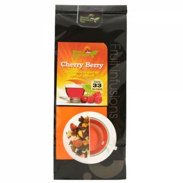 Ceai fructe cu cirese zmeura 100g - MOUNT HIMALAYA TEA