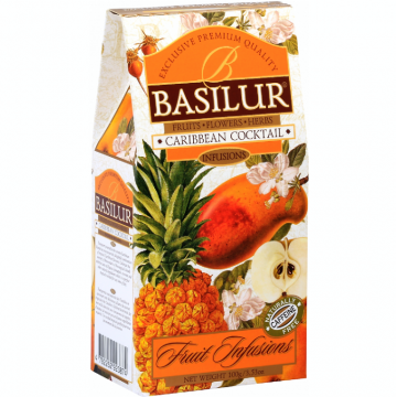 Ceai Fruit Infusions caribbean cocktail refill 100g - BASILUR