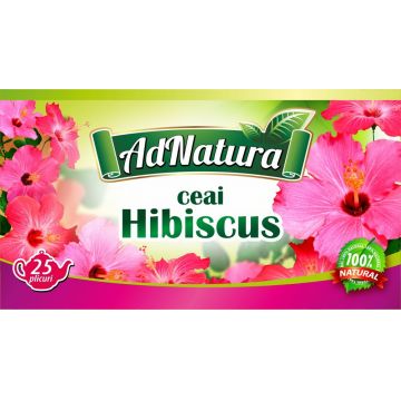 Ceai hibiscus 25dz - ADNATURA