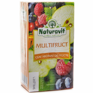 Ceai multifruct 20dz - NATURAVIT