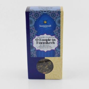 Ceai negru mirodenii Noapte in Marrakech eco 60g - SONNENTOR