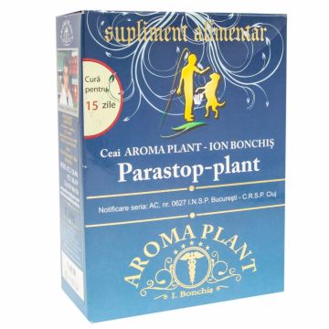 Ceai Parastop plant [paraziti intestinali] 320g - BONCHIS