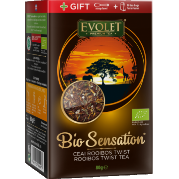 Ceai rooibos twist Bio Sensation 80g - EVOLET