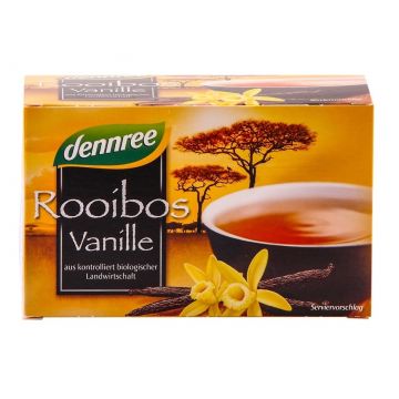 Ceai rooibos vanilie eco 20dz - DENNREE