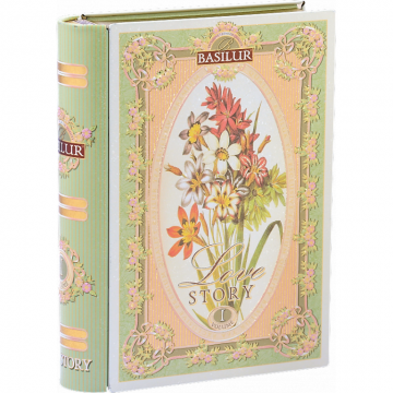 Ceai verde ceylon Love Story vol1 carte 100g - BASILUR