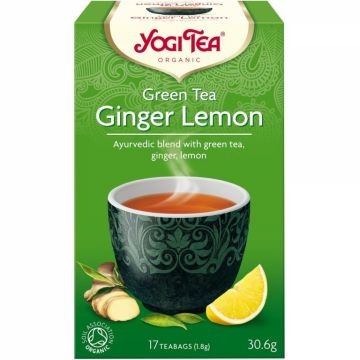 Ceai verde ghimbir lamaie 17dz - YOGI TEA