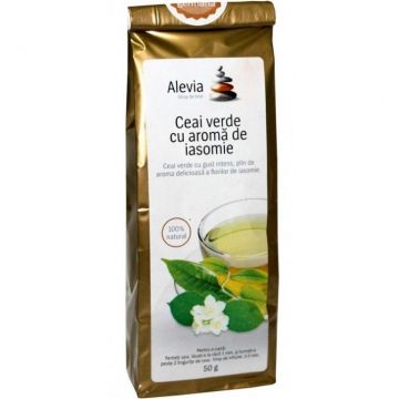 Ceai verde iasomie 50g - ALEVIA Ceai verde iasomie 50g - ALEVIA