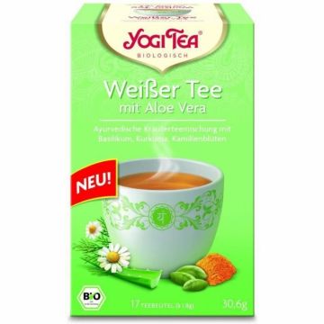 Ceai alb aloe vera 17dz - YOGI TEA