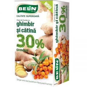 Ceai cu ghimbir30% catina 20dz - BELIN