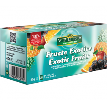 Ceai fructe exotice 20dz - VEDDA