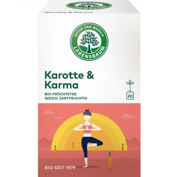 Ceai fructe morcovi & karma 20dz - LEBENSBAUM
