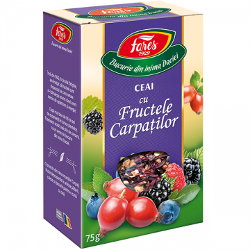 Ceai fructele Carpatilor 75g - FARES