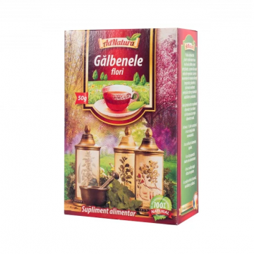 Ceai galbenele 50g - ADNATURA