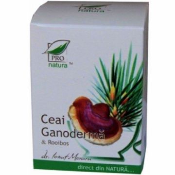 Ceai ganoderma rooibos 20dz - MEDICA