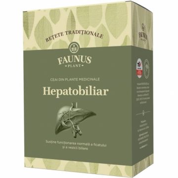 Ceai hepatobiliar Retete Traditionale 180g - FAUNUS PLANT