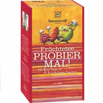 Ceai Incearca mix fructe 11sortimente 20dz - SONNENTOR
