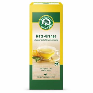 Ceai mate portocala eco 20dz - LEBENSBAUM