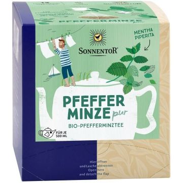 Ceai menta pur piramide 12dz - SONNENTOR