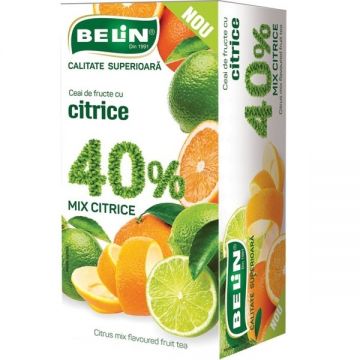 Ceai mix citrice 40% 20dz - BELIN