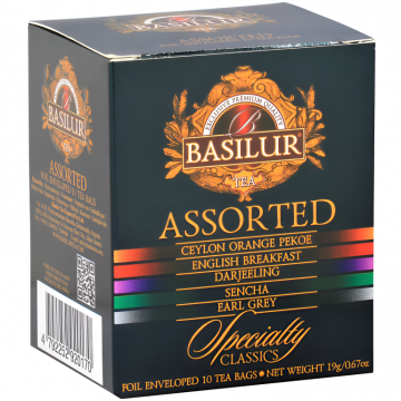 Ceai negru/verde Specialty Classics asortat 4sort 10dz - BASILUR