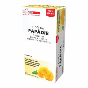 Ceai papadie 20dz - FARMACLASS