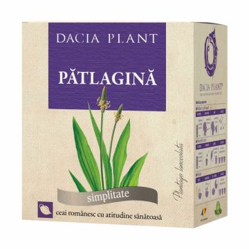 Ceai patlagina 50g - DACIA PLANT Ceai patlagina 50g - DACIA PLANT