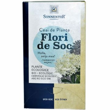 Ceai soc flori 18dz - SONNENTOR