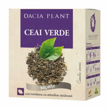 Ceai verde 50g - DACIA PLANT Ceai verde 50g - DACIA PLANT