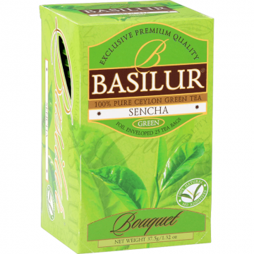 Ceai verde ceylon Bouquet sencha 1,5gx25dz - BASILUR