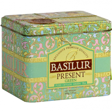Ceai verde ceylon Present Green cutie 100g - BASILUR Ceai verde ceylon Present Green cutie 100g - BASILUR