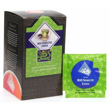 Ceai verde chinezesc piramide 15dz - FLORAPHARM Ceai verde chinezesc piramide 15dz - FLORAPHARM