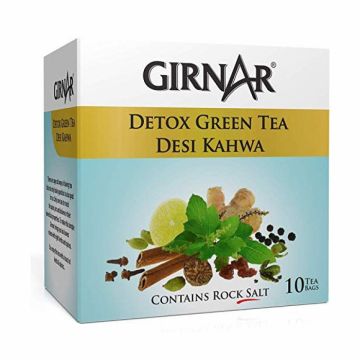 Ceai verde detox Desi Kahwa 10dz - GIRNAR Ceai verde detox Desi Kahwa 10dz - GIRNAR