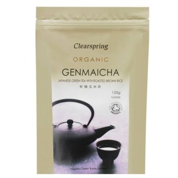 Ceai verde genmaicha 125g - CLEARSPRING Ceai verde genmaicha 125g - CLEARSPRING