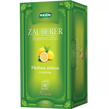 Ceai verde lamaie premium 20dz - ZAUBERER
