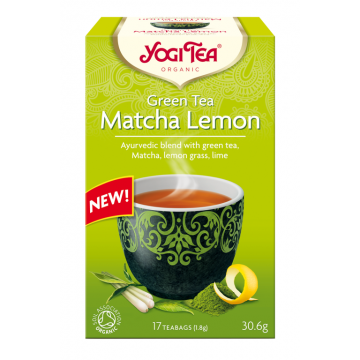 Ceai verde matcha lamaie 17dz - YOGI TEA
