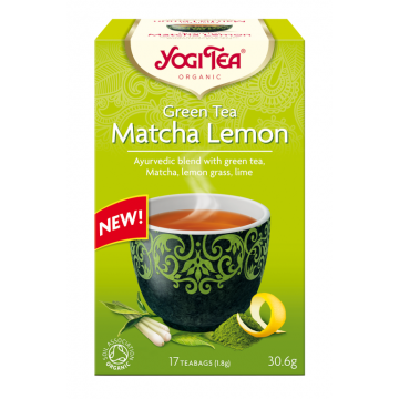 Ceai verde matcha lamaie eco 17dz - YOGI TEA