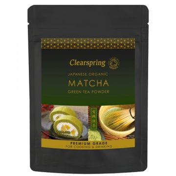 Ceai verde matcha pulbere eco 40g - CLEARSPRING