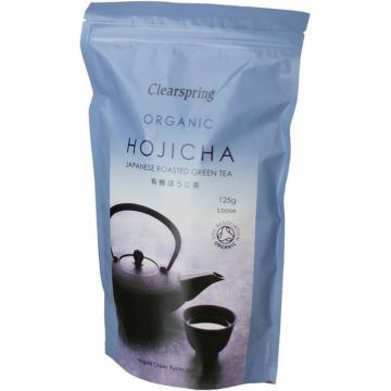 Ceai verde prajit hojicha 125g - CLEARSPRING Ceai verde prajit hojicha 125g - CLEARSPRING