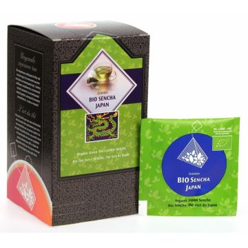 Ceai verde sencha japonez piramide 15dz - FLORAPHARM Ceai verde sencha japonez piramide 15dz - FLORAPHARM