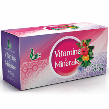 Ceai vitamine minerale 20dz - LARIX