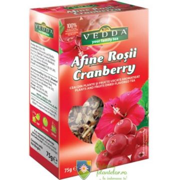 Ceai Afine Rosii 75 gr